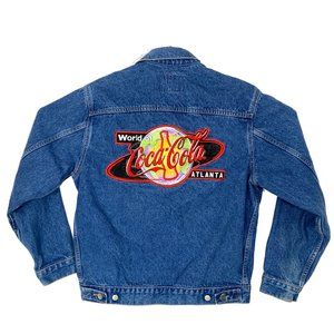 Coca Cola Denim Jean Jacket M World of Coca Cola